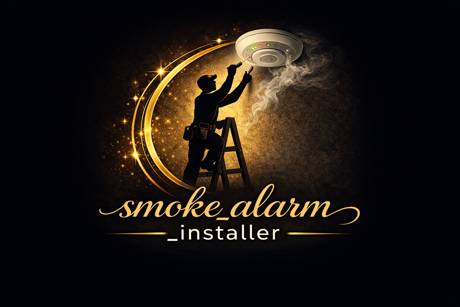 Smoke Alarm Installer Grays Logo